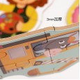 Wooden children's education flat map big wooden puzzle baby toddler early education toy boy girl 2-4 years old