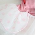Petstyle spring and summer new pink ballet tutu skirt bow dress dog clothes cat