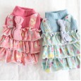 Petstyle spring and summer new candy color cake skirt sweet dress dog clothes cat skirt