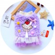 Petstyle autumn and winter new thickened sweetheart cake velvet cotton skirt Teddy pet clothes dog clothing