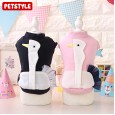 Petstyle autumn new swan skirt sweater Teddy pet dog autumn and winter clothes