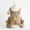 Petstyle autumn and winter new striped bee four-legged clothes pet clothes dog clothes