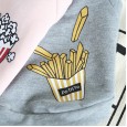 Petstyle autumn and winter dog clothes popcorn fries sweater pet clothes dog clothes cat clothes