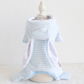 Petstyle autumn and winter new soft cute rabbit four-legged clothes pet clothes dog clothing