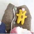 Petstyle autumn and winter new bear warm cotton vest pet clothes dog clothing