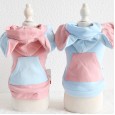 Petstyle autumn and winter new big ears sweater sweater pet clothes dog clothing