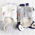 Petstyle autumn and winter new animal strap four-legged clothes pet clothes dog clothing