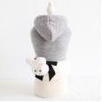Petstyle autumn and winter new three-dimensional rabbit wool coat pet clothes dog clothing