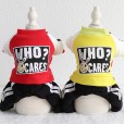 Petstyle autumn and winter new smiley ribbon four-legged clothes pet clothes dog clothing