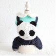 Petstyle autumn and winter new big face panda doll four-legged clothes pet clothes dog clothing