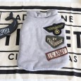 Petstyle autumn and winter military badge fleece vest pet clothes dog clothing soldier military cats and dogs