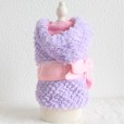 Autumn and winter clothing four-color pineapple section with cotton padded thick warm pet clothes dog clothing