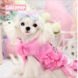 Lollypop Laser Burning Chest Strap Dog Protective Leash Cord Vest