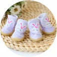 Petstyle new sweet bunny polka dot shoes beef tendon sole wear-resistant shoes pet shoes dog shoes
