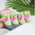 Petstyle spring and summer fruit striped shoes non-slip wear-resistant shoes pet shoes dog shoes