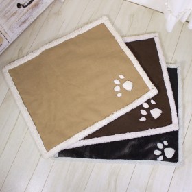 Petstyle Suede Dog Claw Mat Teddy Bear Pet Dog Kennel Mat Dog Nest Dog Mat