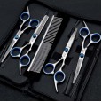 Pet bending shears custom pet beauty salon 6 inch trimming shears teddy beauty trimming shears set