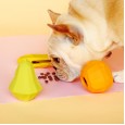 Dog nibble toy Teddy Fadou leisure fruit leaking three-piece pet uncomfortable interactive training supplies