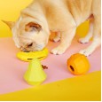 Dog nibble toy Teddy Fadou leisure fruit leaking three-piece pet uncomfortable interactive training supplies