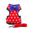 Pet dog leash cowboy chest strap dog leash collar set dog leash