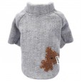 Teddy clothes autumn and winter woolen coat pet dog clothing cat clothes Pomeranian bear Yorkshire clothes