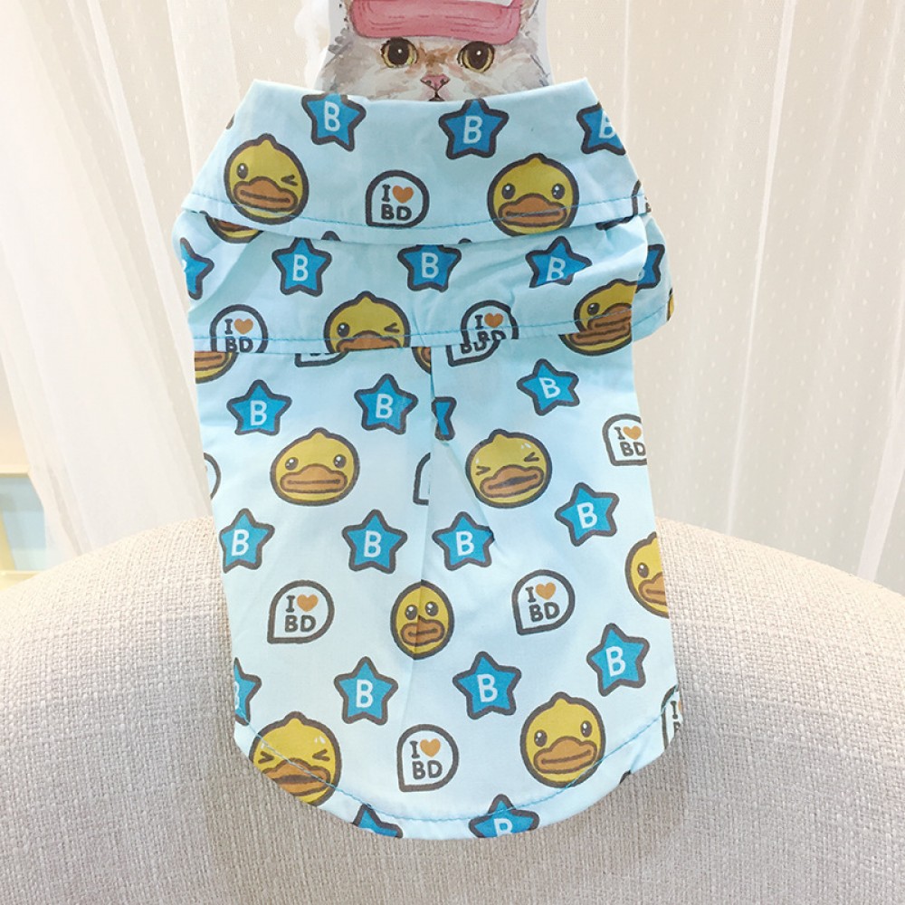 Dog clothes cool summer clothes Teddy dog pet clothing shirt than puppies puppies breathable summer thin section