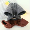 New Teddy Bear Puppy Caterpillar Monster Demon Dark Four-legged Fall Winter Cat and Dog Clothes