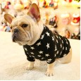 Pet dog clothes law fighting heroes fat dog Corgi bully stars knitted round neck shirt comfortable cute dog costumes