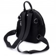Spring and summer new flower embroidery backpack handmade rhinestone 3D dragonfly shoulder bag