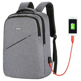 Backpack men's casual men's college student bag Korean fashion green computer bag business men's bag backpack