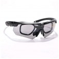 New crossbow crossbow live cs shooting goggles field army fan tactical ess glasses set
