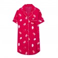 Yaoting small fresh silk shirt nightdress spring and summer comfortable nightdress nightwear home service SQ1153
