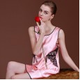 Yaoting explosion summer silk pajamas ladies lace vest night skirt ladies summer home service