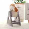 Cat climbing frame small diy cat climbing frame sisal barrel cat lying frame sisal cat toy cat jumping platform cat climbing frame