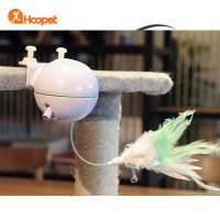 Cat Toy Electric Feather Funny Cat Wand Automatic Kitten Fighting Cat Wand Cat Toy Ball Toys