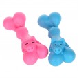 Dog molar toy bone chew gum molar stick large dog bite-resistant rubber labrador golden retriever dog bite toy
