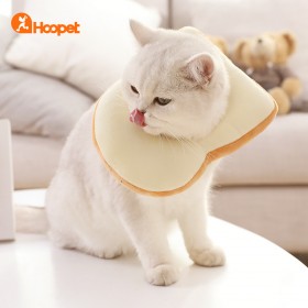 Kitten toast balaclava pet headdress accessories funny face surrounded neck dog Elizabeth circle cute funny