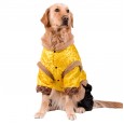 Dog clothes Puppy Tang suit Large dog Golden Retriever Samoyed Alaska dog autumn and winter pet new cotton coat