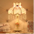 Promotional European pastoral bedroom bedside table lamp creative fashion modern simple warm table lamp