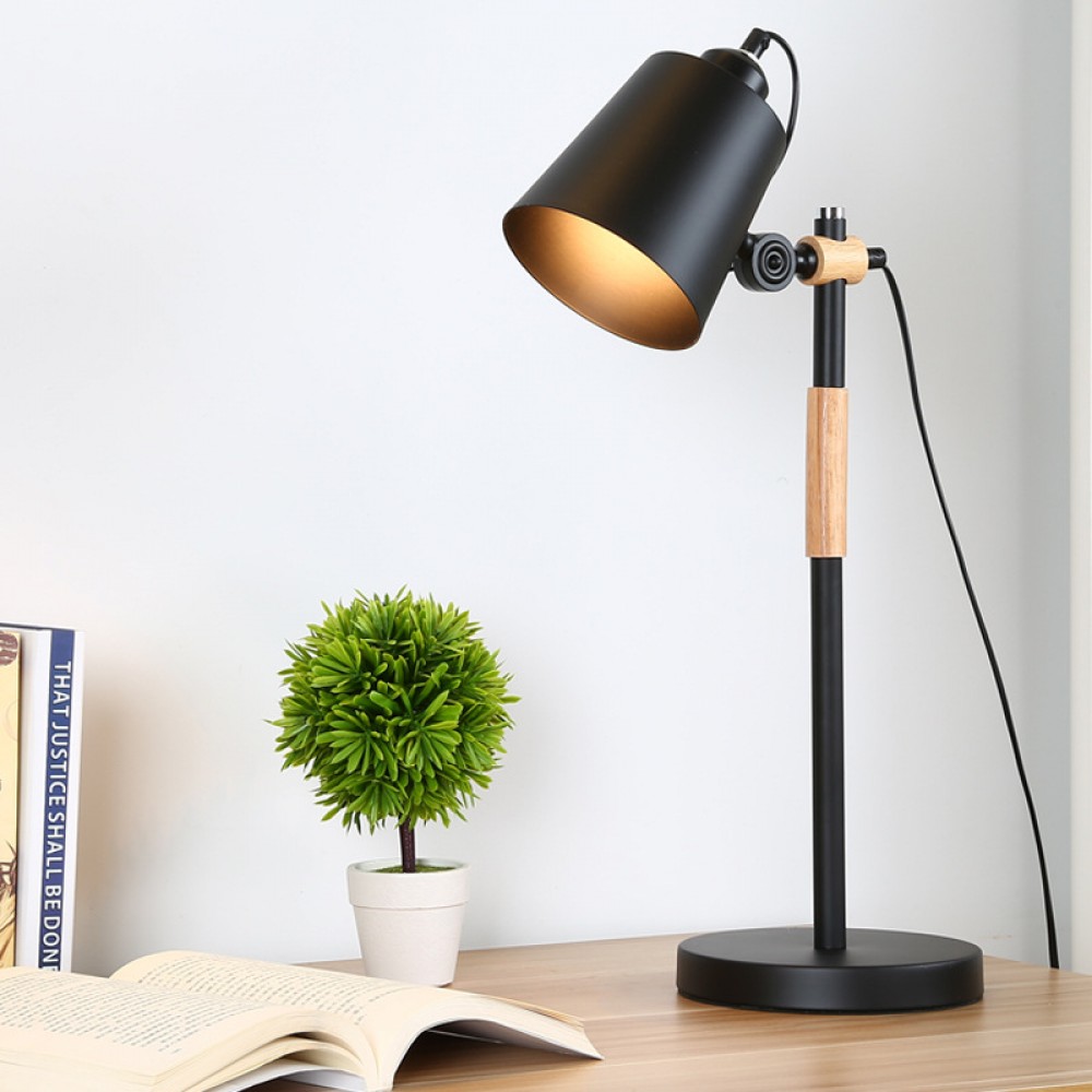Modern minimalist led table lamp bedroom study bedside university student desk study work reading eye protection lamp