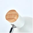 Nordic solid wood study lamp led eye protection office desk college student dormitory simple creative study bedside lamp