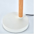 Nordic solid wood study lamp led eye protection office desk college student dormitory simple creative study bedside lamp