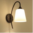 Bedside wall lamp American bedroom lamp wrought iron lamp retro hotel wall lamp room corridor porch aisle lamps