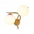 Modern minimalist double head wall lamp bedroom bedside lamp creative guest room balcony corridor lamp aisle stairs restaurant wall lamp