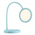 Led desk lamp surface light source side luminous hose folding dimming student bedroom eye protection office learning reading green