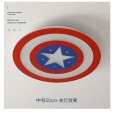 Children's room lamp room bedroom lamp led Captain America ceiling lamp modern minimalist lamps
