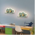 Bedside lamp new Nordic personality creative children's room led aircraft wall lamp modern minimalist bedroom background wall lamp