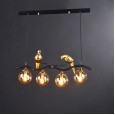 Strip restaurant bird chandelier Nordic new post-modern simple ground glass creative dining table study lamp