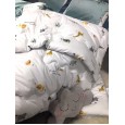 Autumn and winter 60 long-staple cotton zoo silkworm pupa protein children winter quilt cartoon student dormitory single 1.5m quilt