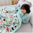 Thick adult Doudou blanket warm skin blanket baby baby soothing cover blanket hold quilt children blanket Doudou four seasons quilt